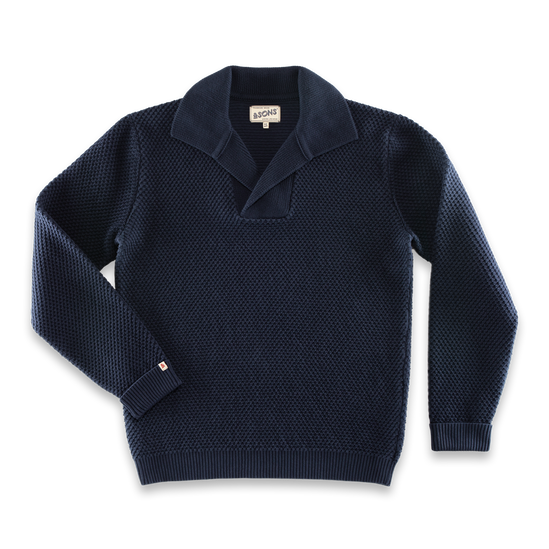 Lomond Knitted Jumper Navy