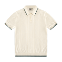 Zetta Knitted Polo Off White