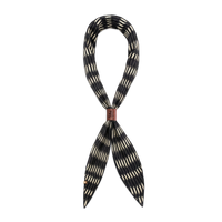 Rodeo Silk Scarf Black/Raw