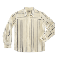 Folsom Western Shirt Raw / Black Stripe