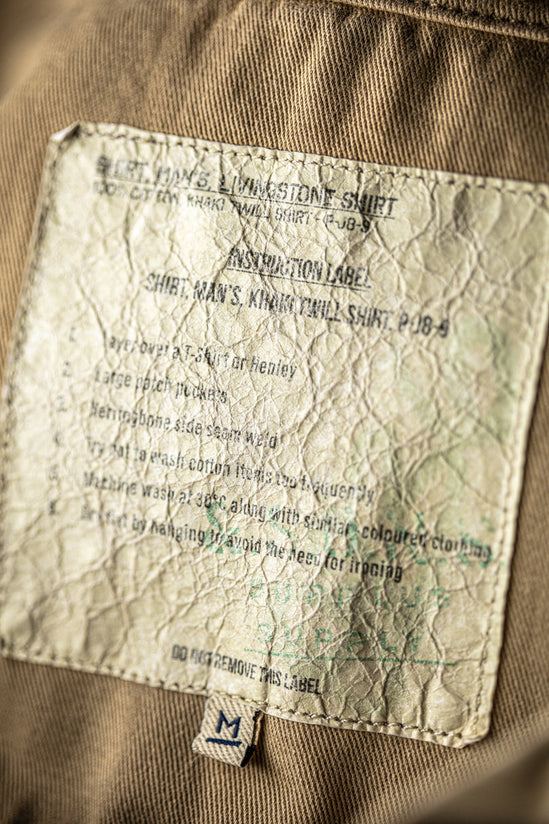 Livingstone Twill Shirt Khaki