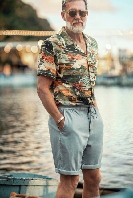 Orta Bermuda Shorts Sky Blue