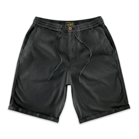 Orta Bermuda Shorts Washed Black