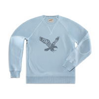 Eagle Sweatshirt Cool Blue