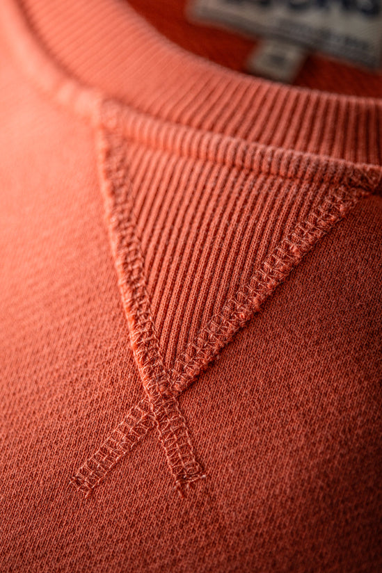 Rosso Back Yoke Sweatshirt Red