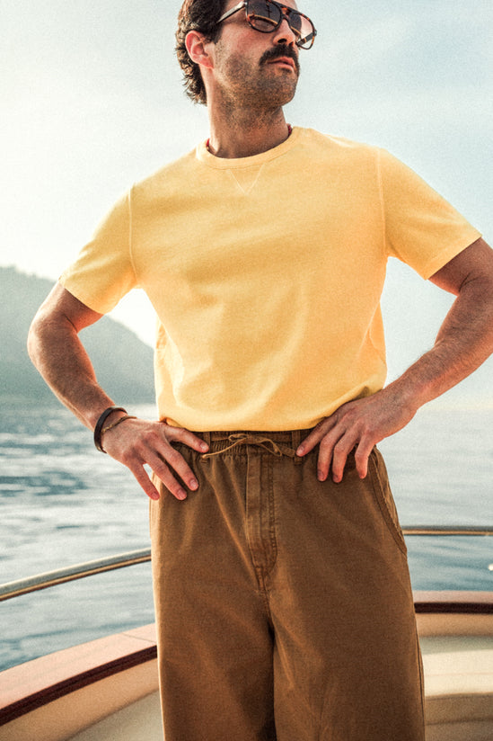 Element Natural Dye T-Shirt Sun Yellow