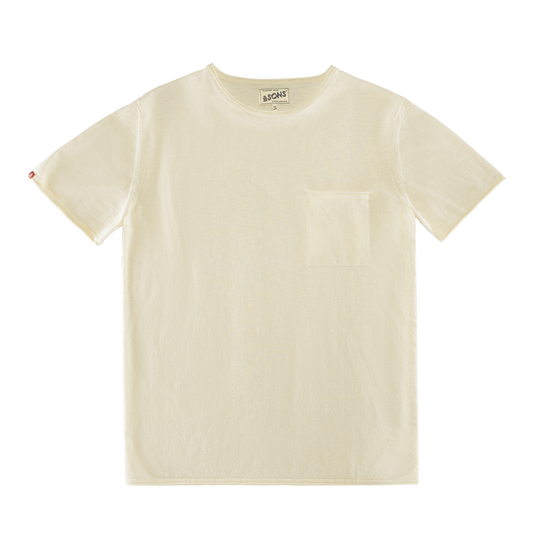 Bianco Knitted T-Shirt Raw