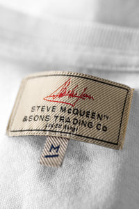 McQueen Frank V-Neck T-Shirt White