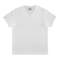 McQueen Frank V-Neck T-Shirt White