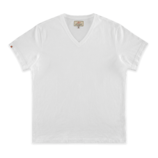 McQueen Frank V-Neck T-Shirt White