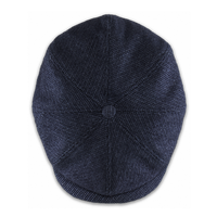 The London Baker Boy Hat- Blue Indigo