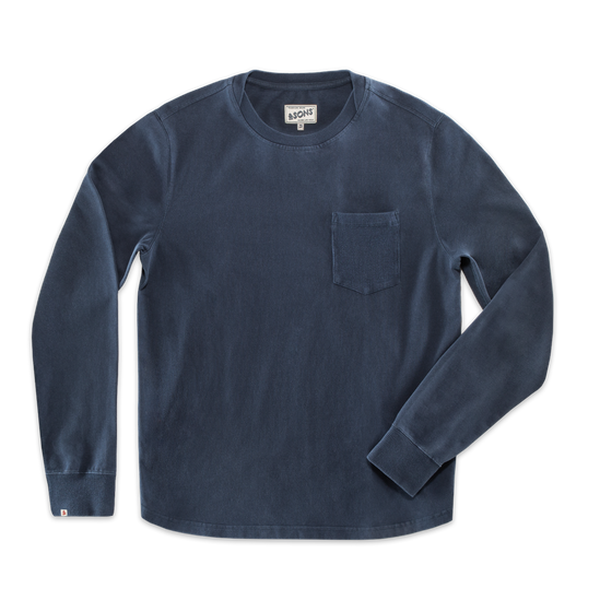 Weldon Long Sleeve Top Navy