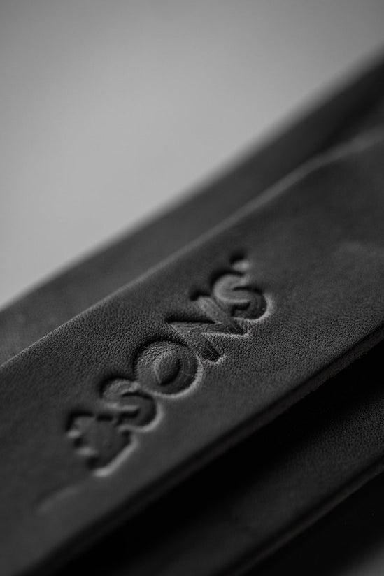 Leather Watch / Wrist Cuff Black