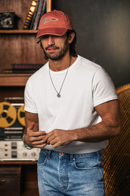 Pennant Cap Washed Red