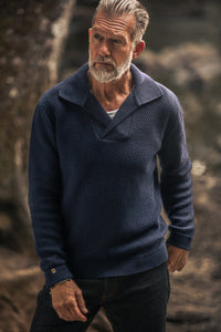 Lomond Knitted Jumper Navy