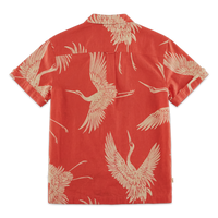 Flight Print Shirt Red