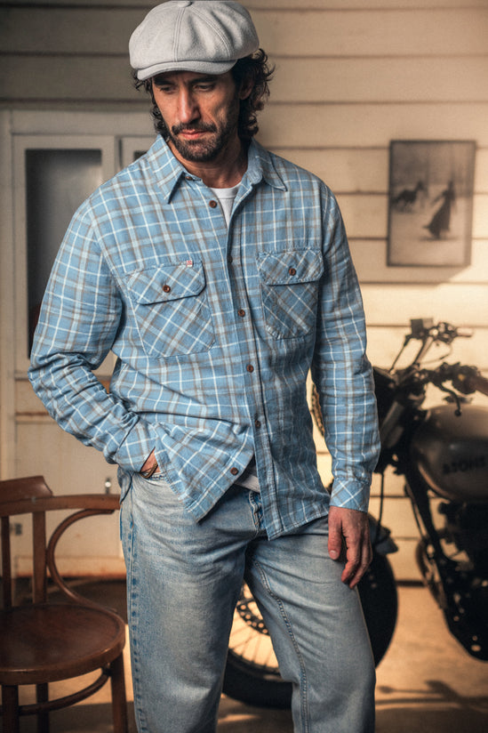 McQueen Stockman Shirt Blue Check