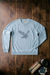 Eagle Sweatshirt Cool Blue