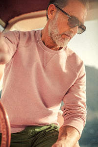 Ellis Natural Dye Sweat Pink