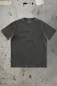 Forever Slub T-Shirt Black Fade