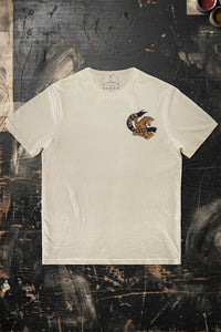 Tiger Banner Slub T-Shirt Raw