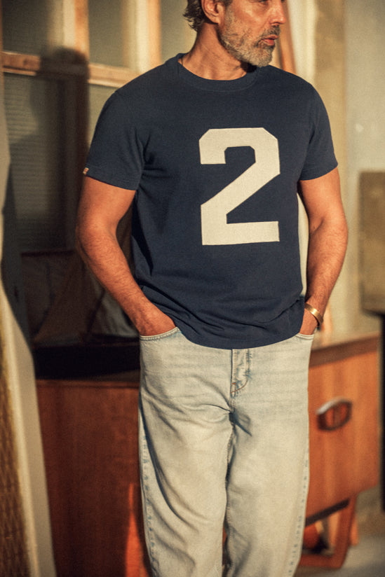 McQueen 2 Navy T-Shirt