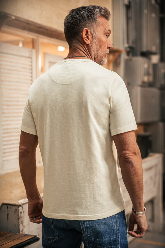 Bison Slub T-Shirt Raw