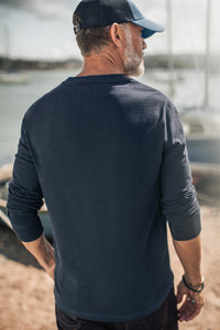 Weldon Long Sleeve Top Navy