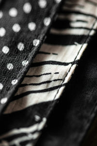 Buta Braided Bandana Black