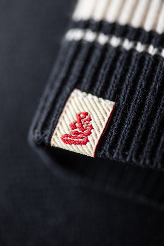 Brunswick Zip-Through Cardigan Navy
