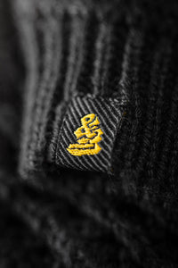 Santo Crochet Shirt Black