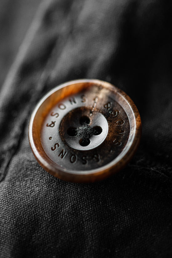Outrider Waxed Coat Black