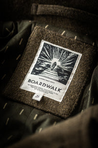 &SONS Boardwalk Peacoat Army Green