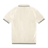 Zetta Knitted Polo Off White