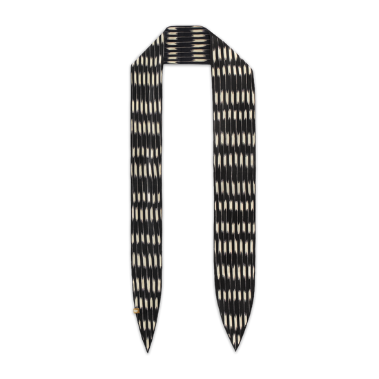 Rodeo Silk Scarf Black/Raw