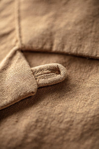Luca Embroidered Shirt Tan