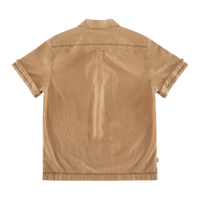 Luca Embroidered Shirt Tan