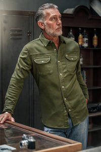 Sunday Shirt Army Green