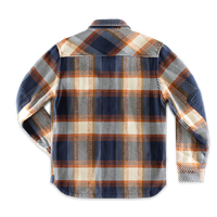 Tucker Shirt Blue/Orange Check
