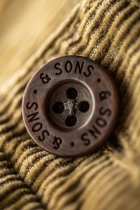 Utah Cord Shorts Light Tan