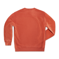 Editions Embroidery Rosso Back Yoke Sweatshirt Red