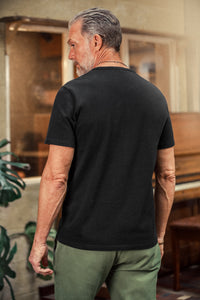 &SONS Boxer Pocket T-Shirt Black