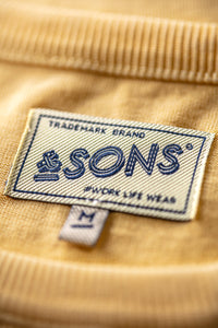 Element Natural Dye T-Shirt Sun Yellow