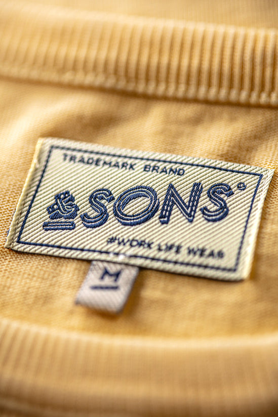 Element Natural Dye T-Shirt Sun Yellow