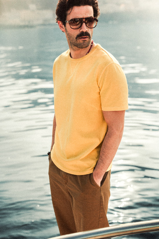 Element Natural Dye T-Shirt Sun Yellow