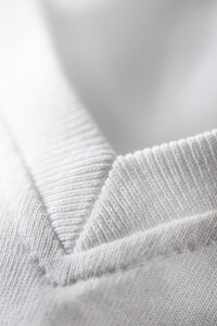 McQueen Frank V-Neck T-Shirt White