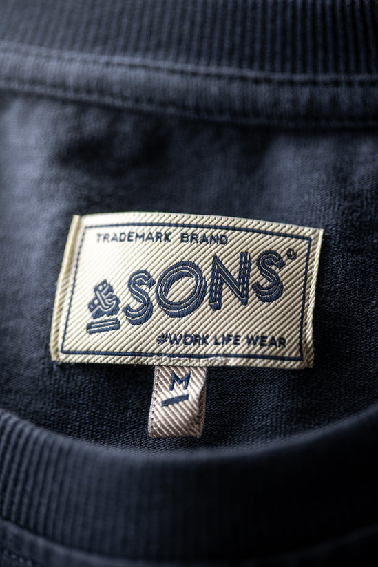 Weldon Long Sleeve Top Navy