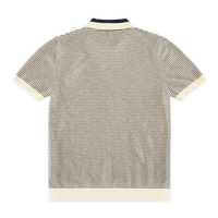 Oban Stripe Polo Navy / Raw