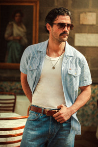 Melrose Shirt Blue Chambray