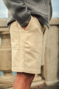Como Textured Shorts Natural